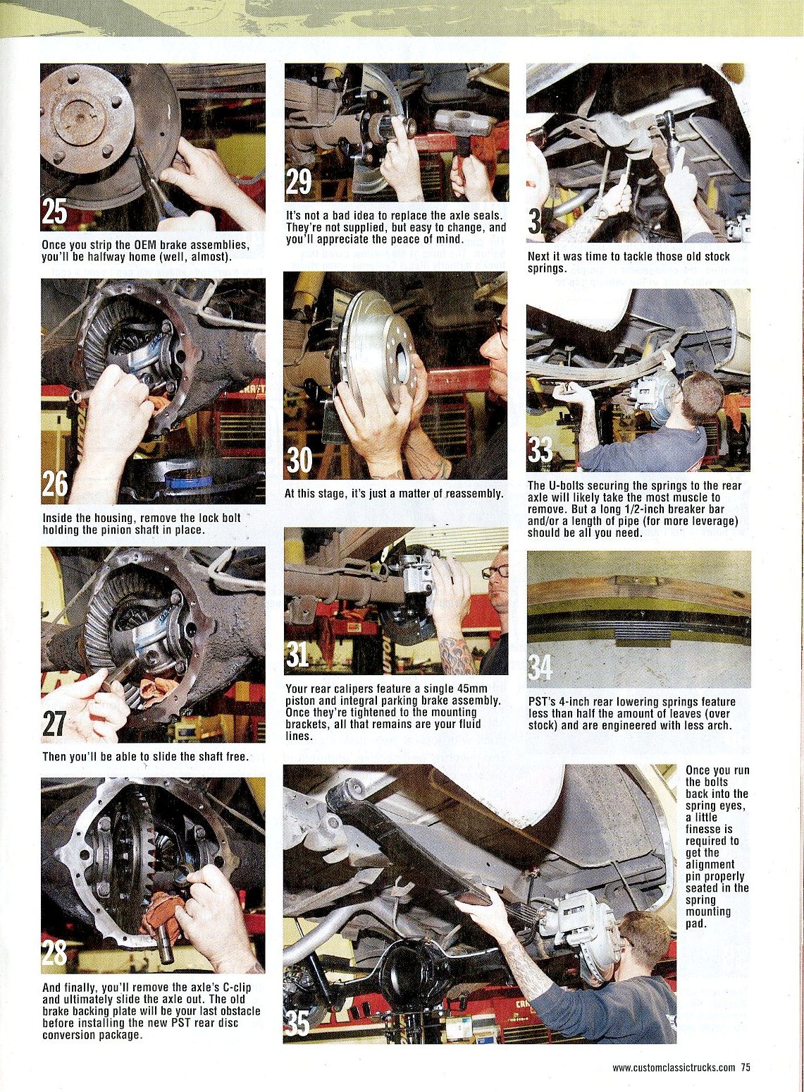 Suspension Rebuild Article